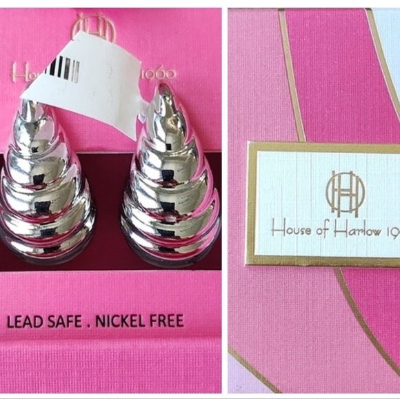 New House of Harlow Retro Style Earrings - Picture 1 of 8